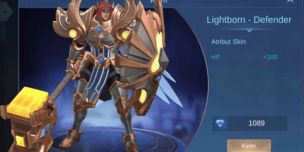 Gambar Product Lightborn - Defender (Tigreal Lightborn Skin)