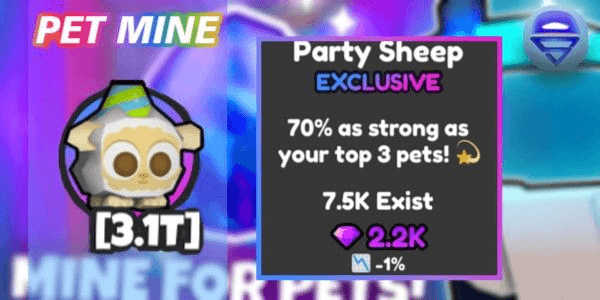 Gambar Product [Exclusive] Party Sheep 70% Bonus++ | Dental Store