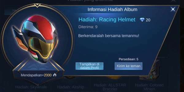 Gambar Product GIFT 2K ITEM CHARISMA