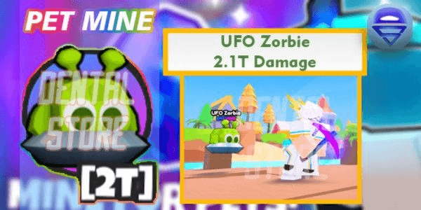 Gambar Product [Exclusive] UFO Zorbie Bonus++ |Dental Store| Pet Mine