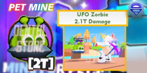 [Exclusive] UFO Zorbie Bonus++ |Dental Store| Pet Mine