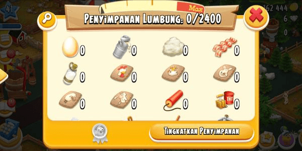 Gambar Product Akun Lv41 Barn 2400 Silo 975
