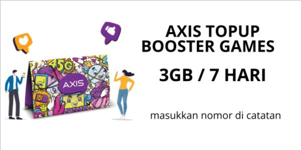 Gambar Product Paket BOOSTR Games (3 GB 7 Hari)