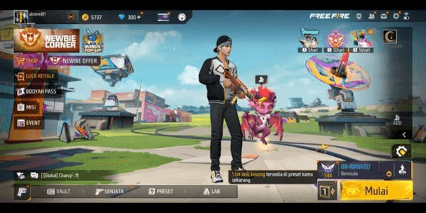 Gambar Product Cheap Free Fire account with warranty