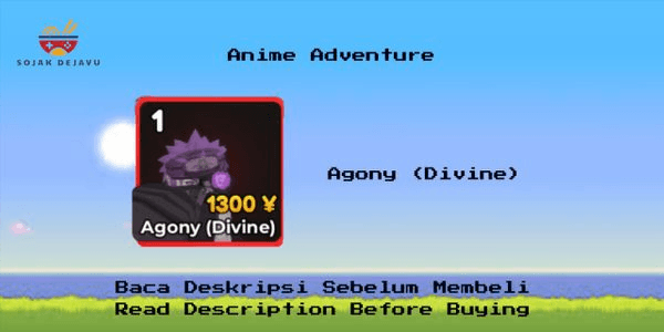 Gambar Product Agony | Anime Adventures