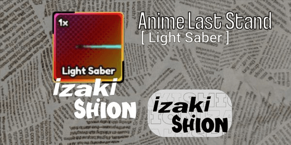 Gambar Product Light Saber -Anime last stand
