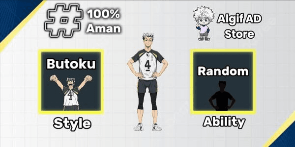 Gambar Product Akun Butoku Murmur | Haikyuu Legends