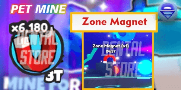 Zone Magnet x1 Bonus++ |Dental Store| Pet Mine