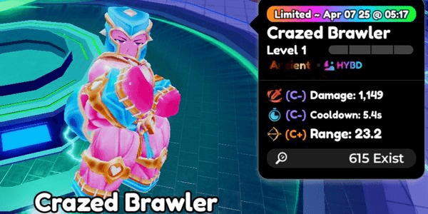 Gambar Product Crazed Brawler (UNEVO)