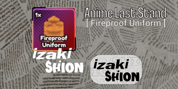 Gambar Product Fireproof Uniform -Anime Last Stand