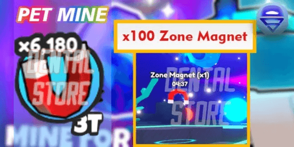 Zone Magnet x100 Bonus++ |Dental Store| Pet Mine