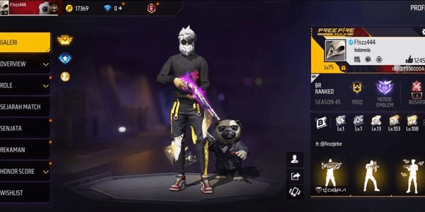 Gambar Product Akun FF Sultan | 786+ Skins | SG2 3-Race Luxury Bundle | Safe Guaranteed! #223
