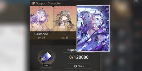 Gambar Product [ ASIA ] Female Castorice + LC Sign + Stellar Companions On + Express Gift On + Defarture Banner On | TL 4 - TL 10 ALL UNSET