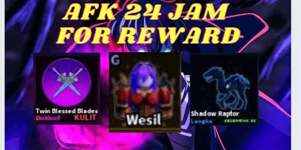 Gambar Product AFK 24 HOURS - FOR REWARD