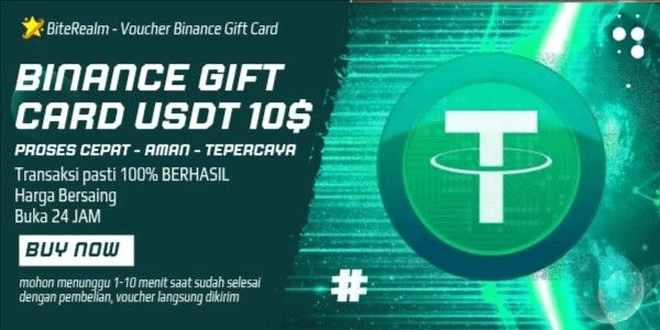Gambar Product Binance Gift Card USDT $10