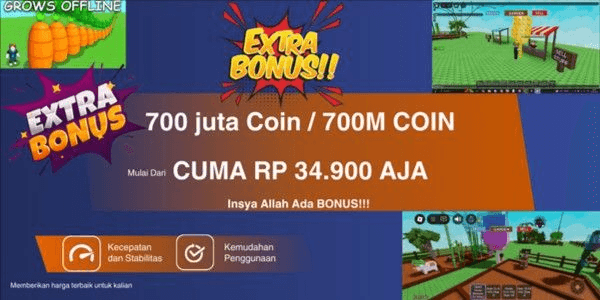 Gambar Product Tanam Kebun 700M Koin + Insya Allah Ada BONUS !!!