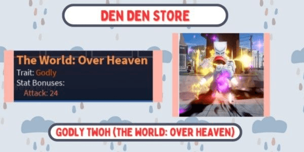 Gambar Product GODLY THE WORLD: OVER HEAVEN (TWOH) - A Universal Time + BONUS 5 Mythic Random Skin