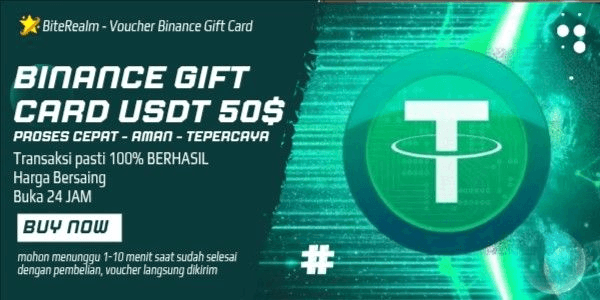 Gambar Product Binance Gift Card USDT $50