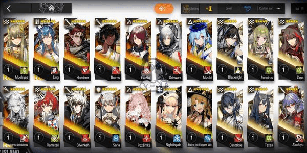 Gambar Product AK GLOBAL STARTER 14*6, 3 LIMITED LAPPLAND DECADENZA, LING, MUELSYSE, THORN, SILVERASH, SARIA, HOEDERER, EXUSIAI, POZEMKA, SCHWARZ, NIGHTINGALE, FLAMETAIL