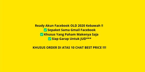 Gambar Product Akun belum verified
