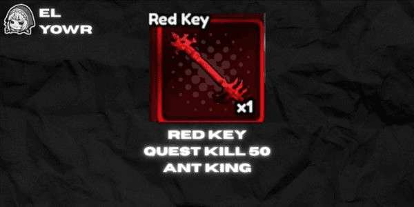 Gambar Product Red Key Quest Kill 50 Ant King