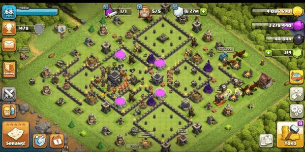 Gambar Product Town Hall 9 CHEAP & SAFE