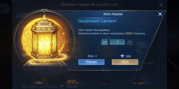 Gambar Product Goldmoon Lantern