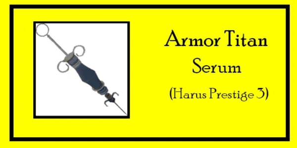 Armored Serum