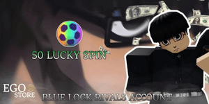 50 Lucky Spin - Blue Lock Rivals Account