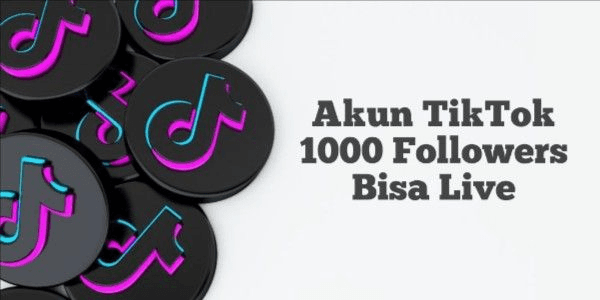 Gambar Product TikTok Account 1000 Followers Can Go Live