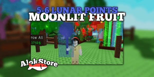Gambar Product 1 FRUIT MOONLIT 5-6 POINT | Grow A Garden