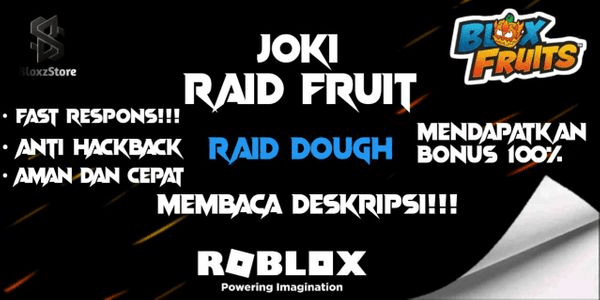 Gambar Product Joki per raid/fragment by Req