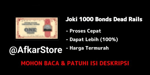 Gambar Product Joki 1000 Bonds Dead Rails
