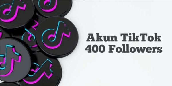 Gambar Product TikTok Account 400 Followers