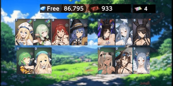 Gambar Product Starter Priestess+5 + Elf+5 + Karakter Banyak