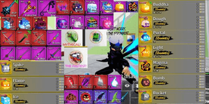 #2 10 Permanente Konten Ava Cool LVL MAX Mit Fruit Notifier v4 CYBORG Volle Ausrüstung Lager +4