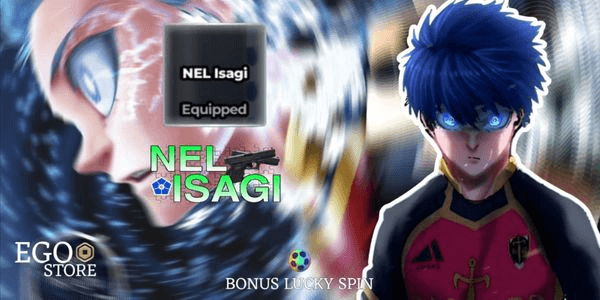 Gambar Product Nel Isagi style - Akun Blue Lock Rivals (Bonus Lucky Spin)