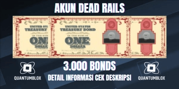 Gambar Product Akun Dead Rails 3.000 BONDS+