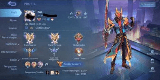 Gambar Product Paket Rank Epic-Legend