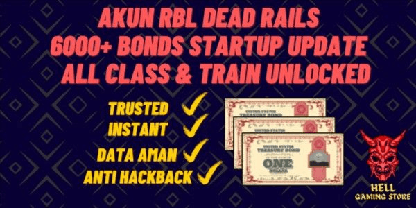 Gambar Product Akun RBL Dead Rails 6000+ Bonds | All Class & All Train Unlocked