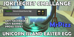 JOKI SECRET CHALLENGE UNICORN ISLAND EASTER EGG (READ DESCRIPTION)