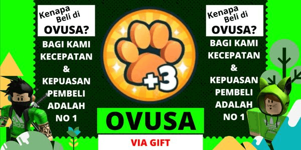 Gambar Product +3 Pets Equipped