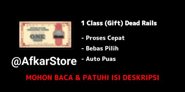 Gambar Product 1 Class (Via Gift) Dead Rails