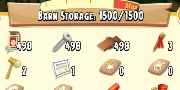 Gambar Product  AKUN FARM HAYDAY LEVEL 37 + CONTAINS 1500 SILO EXPANSION MATERIALS + 900+ SILO SPACE | Bonus random coin & diamond | cheapest