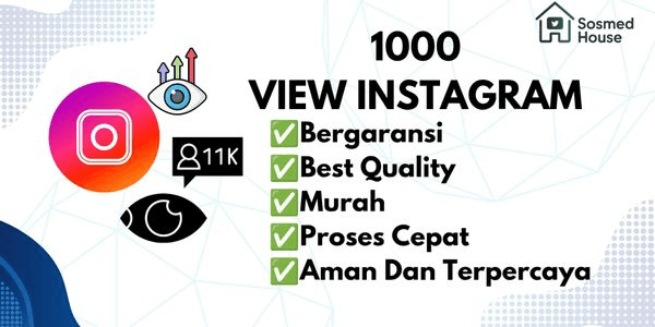 Gambar Product 1000 VIEWS VIDEO INSTAGRAM PERMANENT