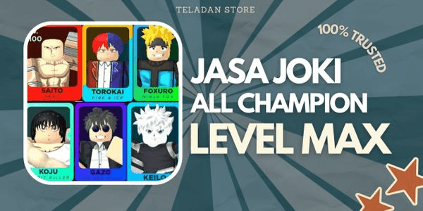 Gambar Product Boosting Service MAX Level Request All Champion