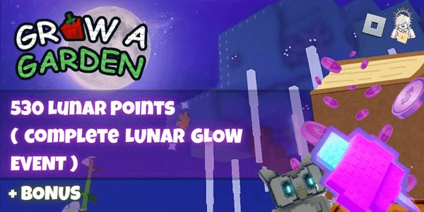 Gambar Product 530 Lunar Points (Full) - Grow A Garden