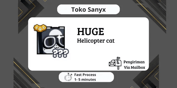 Huge Helicopter Cat'
