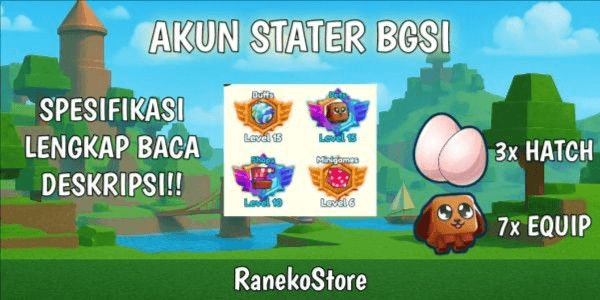 Gambar Product Akun Bubble Gum Simulator Infinity | Cek Deskripsi
