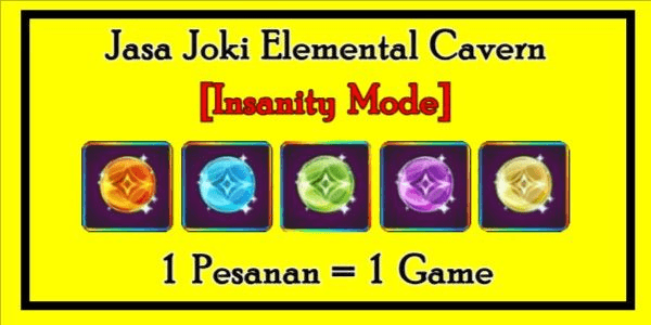 Gambar Product Joki Elemental Cavern (Already x3 Speed)